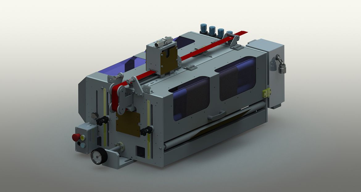 Applicatore zip per buste cuscino e fondo quadro | Landotech